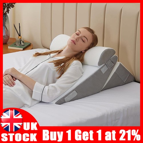 Bed wedge pillow support - bed,