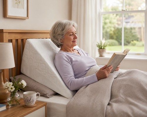 Wedge pillow support bed - wedge,