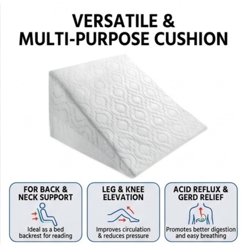 Orthopaedic bed wedge pillow - bed,
