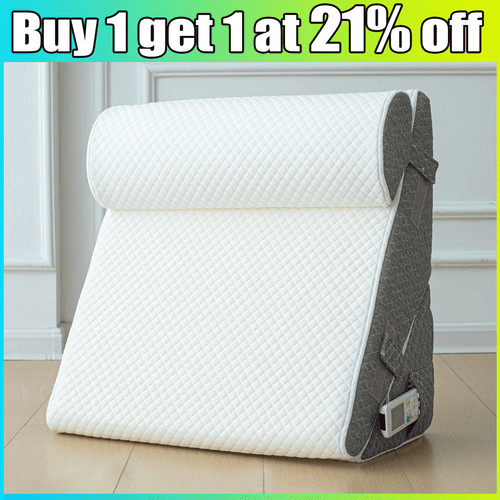 Bed wedge pillow - pillow, support