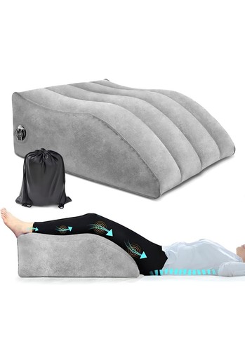 Portable inflatable wedge leg - portable,