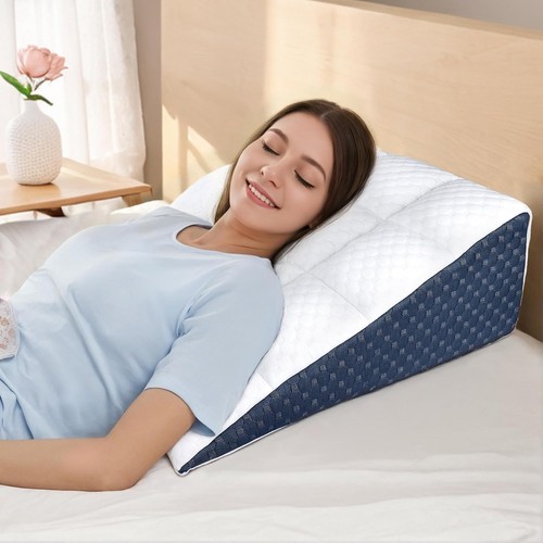 Bed wedge pillow 20cm memory - wedge,