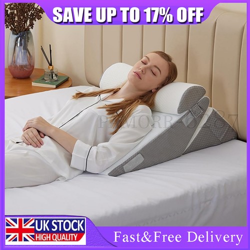 Bed wedge pillow support - bed,