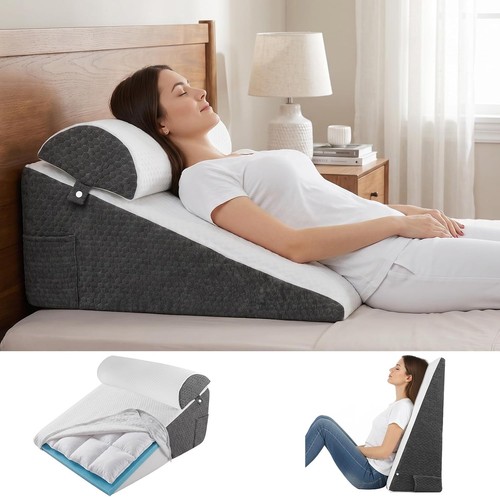 Bed wedge pillow layers - wedge,