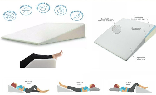 Orthopedic wedge pillow large - wedge,