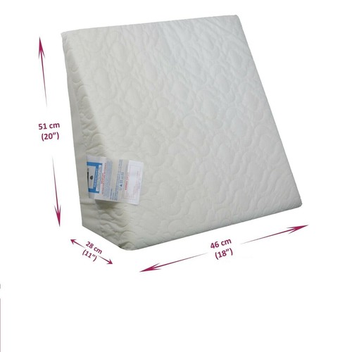 Large wedge pillow foam back - large,