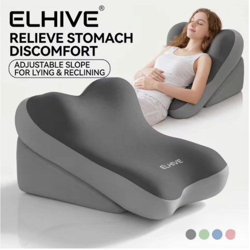 Piece bed wedge foam pillow - 2-piece,