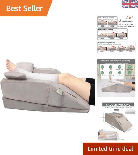 Shaped leg elevation - elevation, pillow
