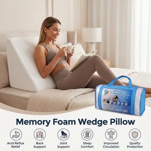 Memory foam wedge pillow - memory,